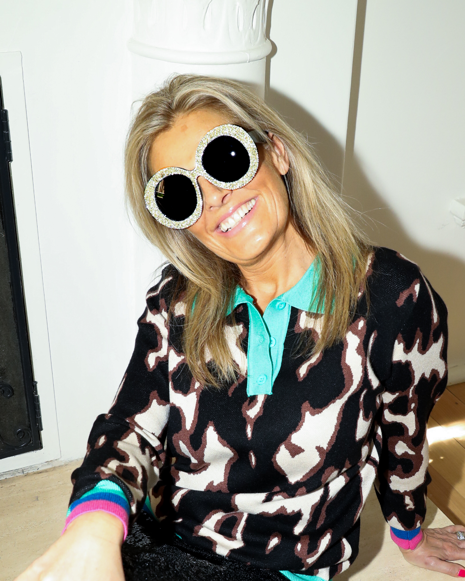 Frankie Fun Sunglasses in Gold