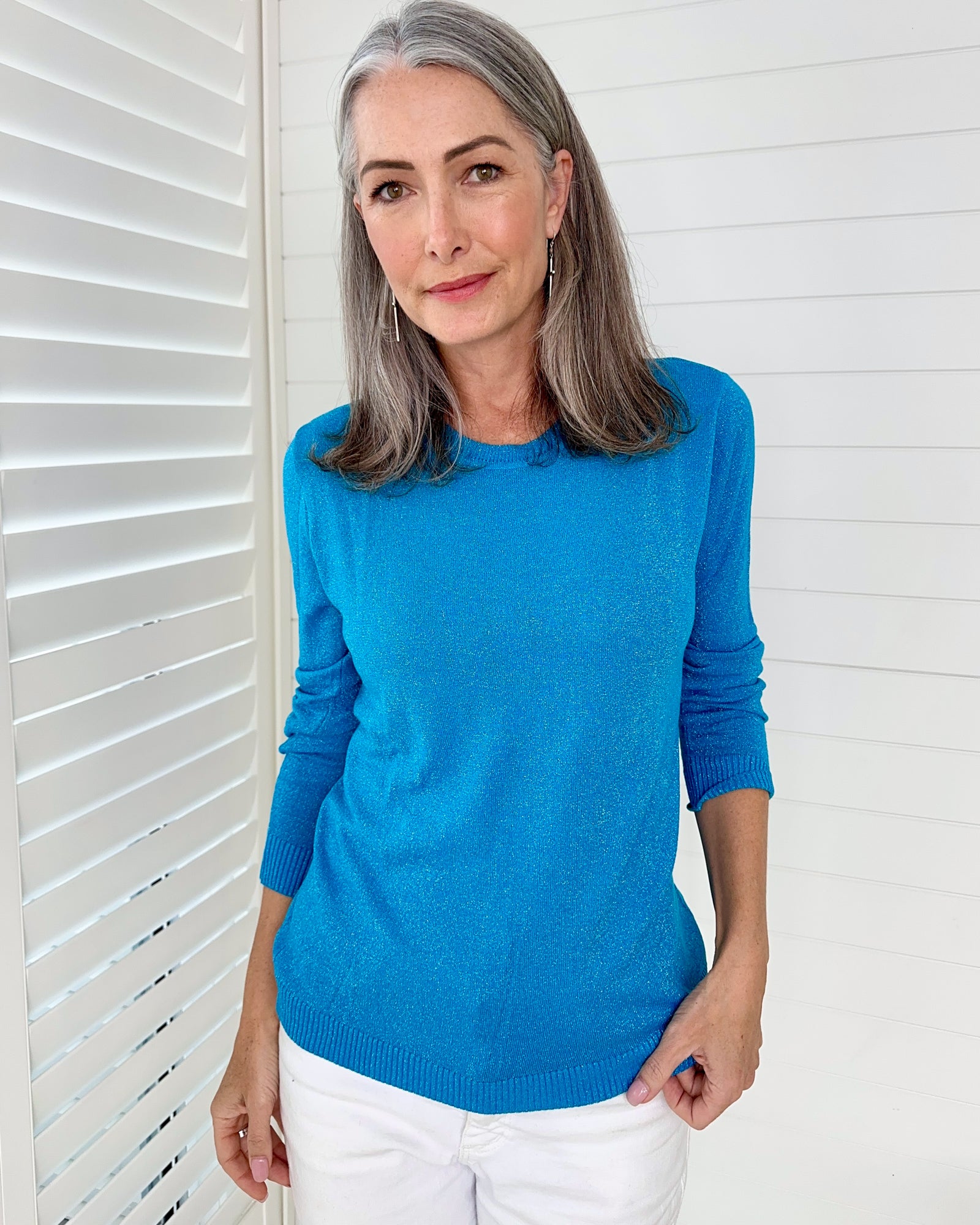 Lurex Long Sleeve -  Maldives